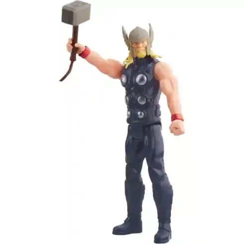 Hasbro Marvel Bosszúállók Titan Hero Series - Thor akciófigura 30cm, Avengers (csomagolássérült)