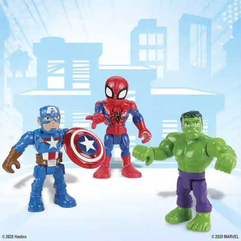 Hasbro Marvel Super Hero Adventures 6db-os akciófigura készlet 12,5cm