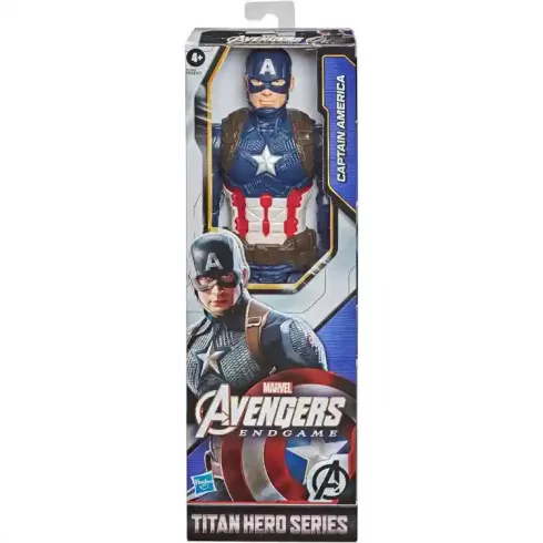 Hasbro Marvel Bosszúállók Titan Hero Series - Amerika kapitány akciófigura
