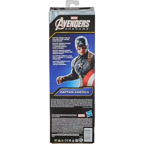 Hasbro Marvel Bosszúállók Titan Hero Series - Amerika kapitány akciófigura
