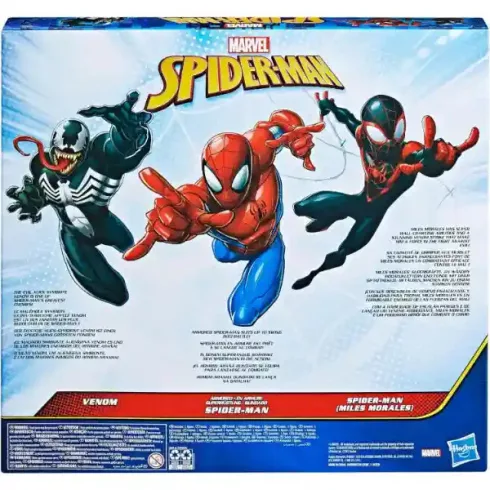 Hasbro Marvel Venom, Pókember (Miles Morales), Pókember akciófigura készlet 30cm