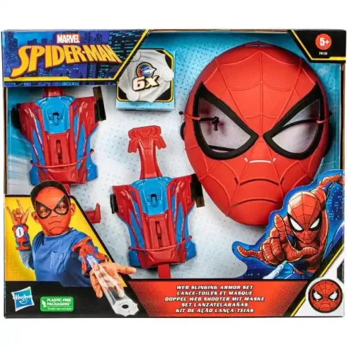 Hasbro Marvel Spider-Man - Pókember jelmez hálóvetőkkel és maszkkal