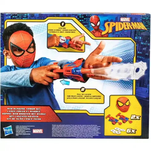 Hasbro Marvel Spider-Man - Pókember jelmez hálóvetőkkel és maszkkal
