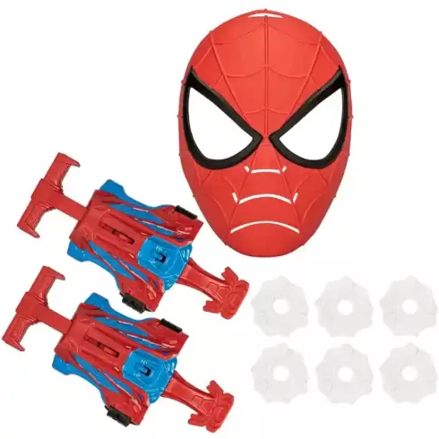 Hasbro Marvel Spider-Man - Pókember jelmez hálóvetőkkel és maszkkal