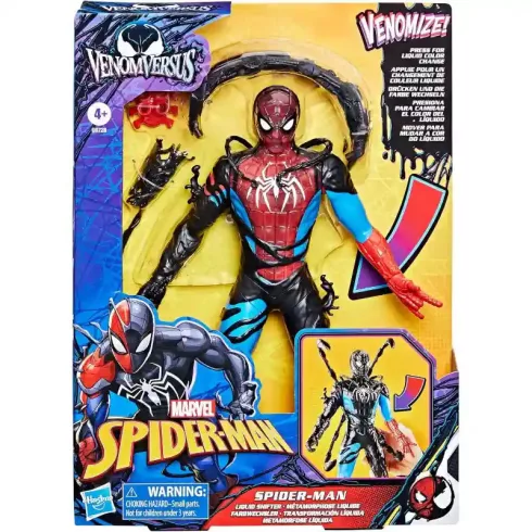 Hasbro Marvel Spider-Man VenomVersus - Színváltós Pókember akciófigura