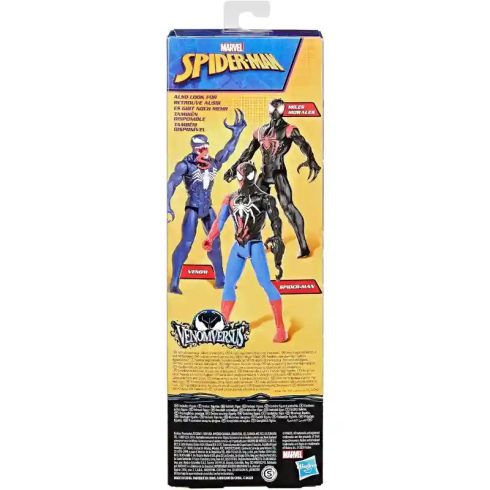Hasbro Marvel Spider-Man VenomVersus Titan Hero Series - Venomizált Miles Morales akciófigura