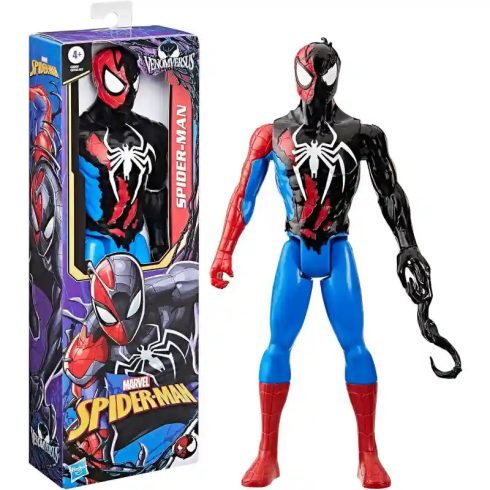 Hasbro Marvel Spider-Man VenomVersus Titan Hero Series - Venomizált Pókember akciófigura