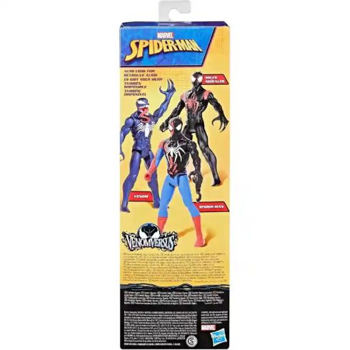 Hasbro Marvel Spider-Man VenomVersus Titan Hero Series - Venomizált Pókember akciófigura