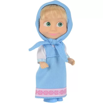   Simba Toys Mása és a medve - Mása baba kék ruhában (109301678)