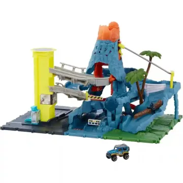   Mattel Matchbox menekülés a vulkánból játékszett fénnyel és hanggal