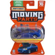   Mattel Matchbox 1996 Mitsubishi Lancer Evolution IV kisautó nyitható motorháztetővel