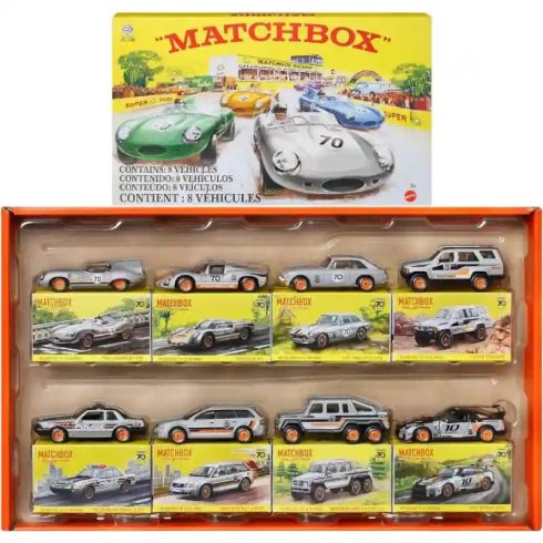 Mattel Matchbox kisautók 8 darabos szett - Collectors