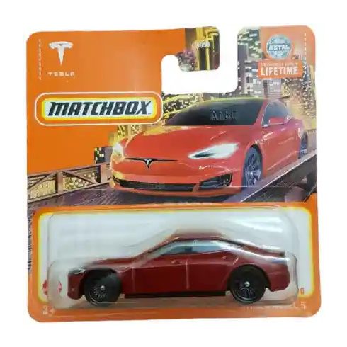 Mattel Matchbox Tesla Model S kisautó