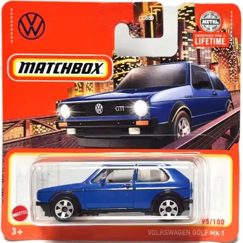 Mattel Matchbox Volkswagen Golf MK 1 kisautó