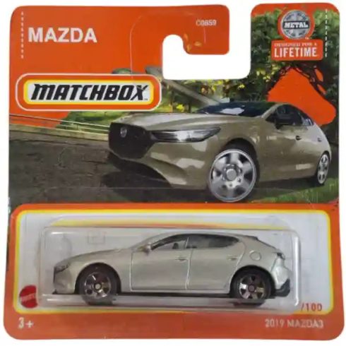Mattel Matchbox 2019 Mazda 3 kisautó