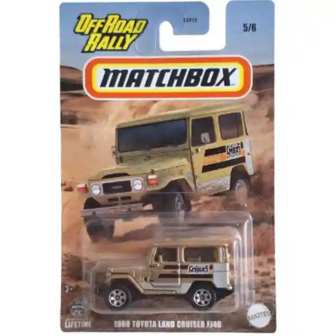 Mattel Matchbox 1968 Toyota Land Cruiser FJ40 kisautó