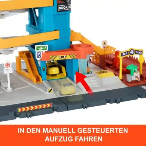Mattel Matchbox 5 emeletes garázs járművekkel és lifttel