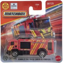 Mattel Matchbox Scania XT Fire Truck tűzoltóautó kisautó