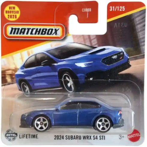Mattel Matchbox 2024 Subaru WRX S4 STI kisautó
