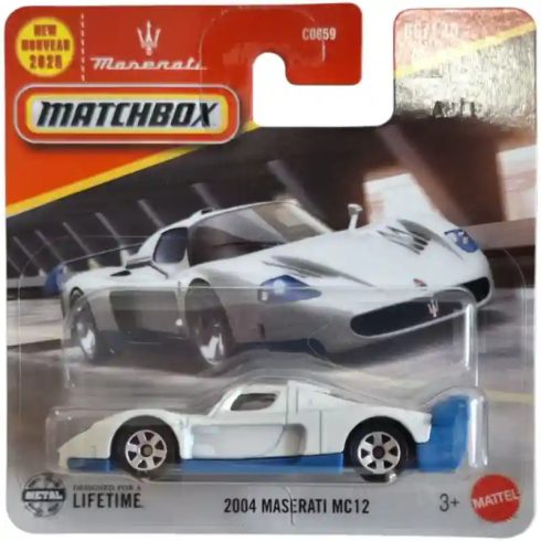 Mattel Matchbox 2004 Maserati MC12 kisautó