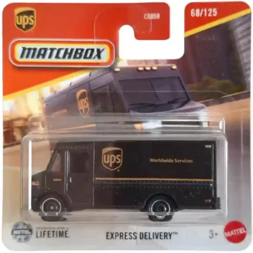 Mattel Matchbox Express Delivery UPS futár furgon kisautó