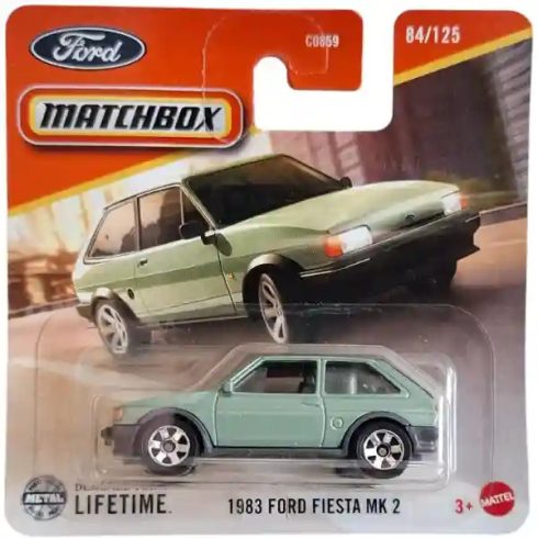 Mattel Matchbox 1983 Ford Fiesta MK 2 kisautó