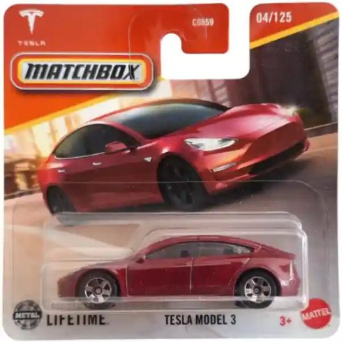 Mattel Matchbox Tesla Model 3 kisautó