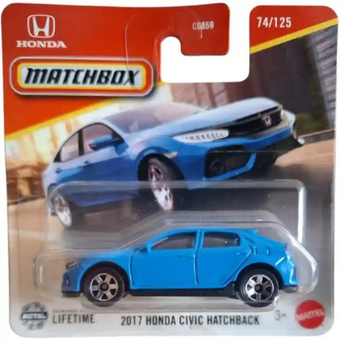 Mattel Matchbox 2017 Honda Civic Hatchback kisautó