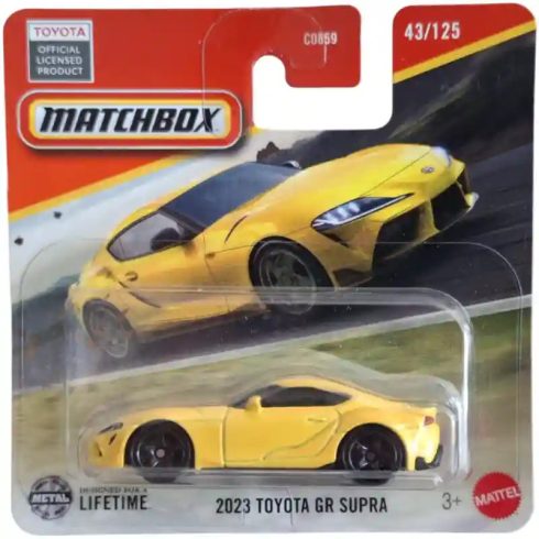 Mattel Matchbox 2023 Toyota GR Supra kisautó