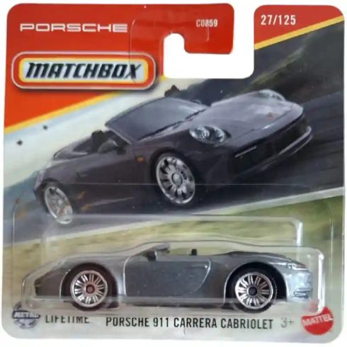 Mattel Matchbox Porsche 911 Carrera Cabriolet kisautó