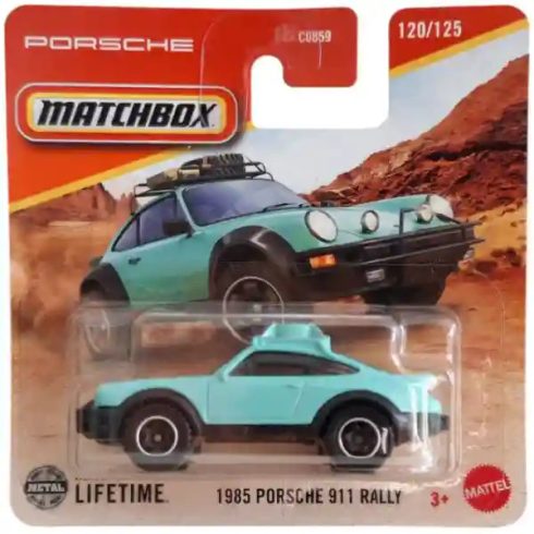 Mattel Matchbox 1985 Porsche 911 Rally kisautó