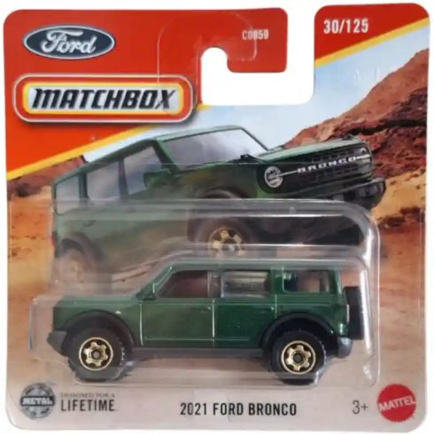 Mattel Matchbox 2021 Ford Bronco kisautó