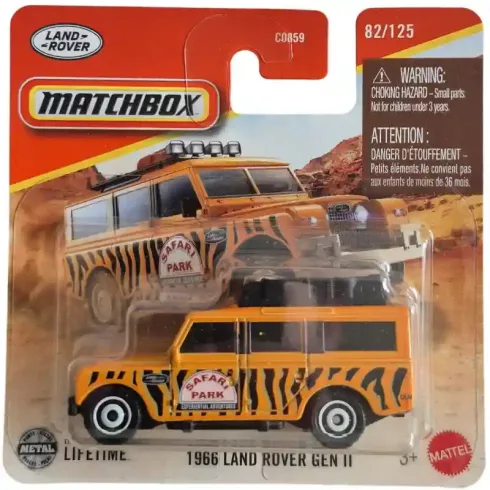 Mattel Matchbox 1966 Land Rover Gen II kisautó