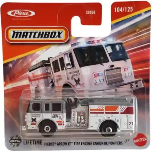 Mattel Matchbox Pierce Arrow XT Fire Engine tűzoltóautó kisautó