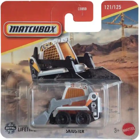 Mattel Matchbox Skidster munkagép kisautó