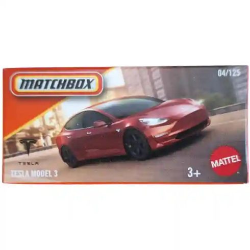 Mattel Matchbox Tesla Model 3 kisautó