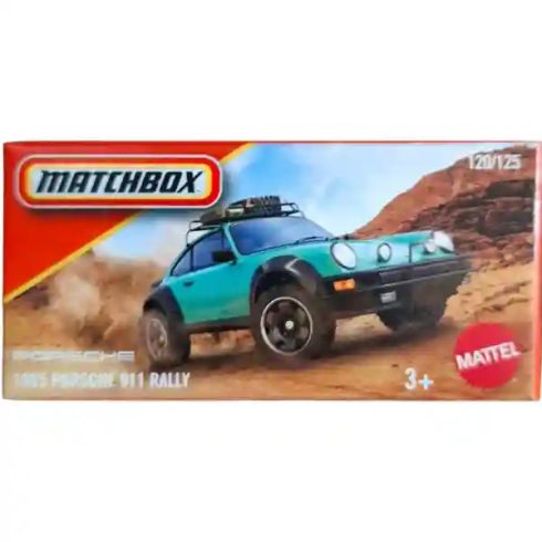 Mattel Matchbox 1985 Porsche 911 Rally kisautó