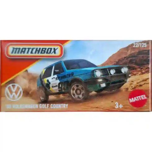 Mattel Matchbox '90 Volkswagen Golf Country kisautó