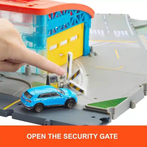 Mattel Matchbox repülőtér és légi irányítóközpont repülővel és kisautóval