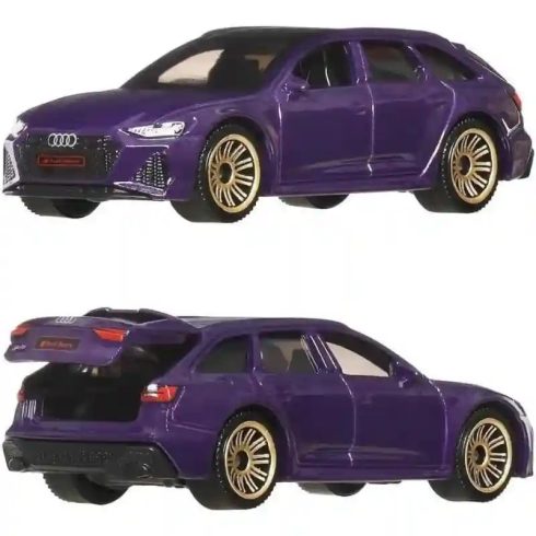 Mattel Matchbox 2023 Audi RS 6 Avant kisautó nyitható csomagtérajtóval