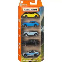   Mattel Matchbox kisautók 5 darabos szett - Autobahn Express™ VI