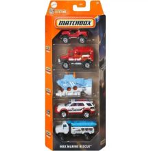  Mattel Matchbox kisautók 5 darabos szett - MBX Marine Rescue™