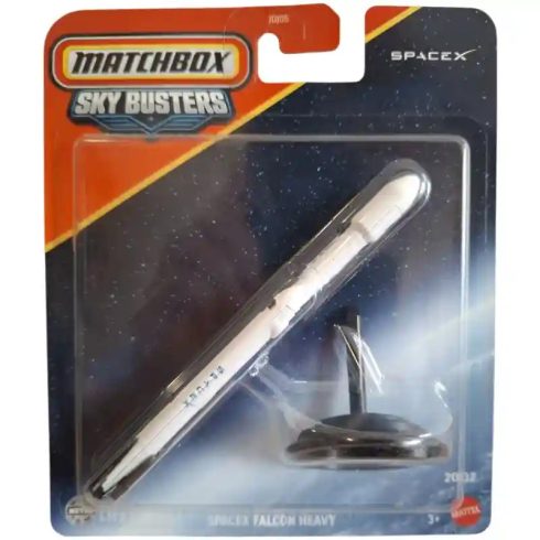 Mattel Matchbox SpaceX Falcon Heavy űrhajó