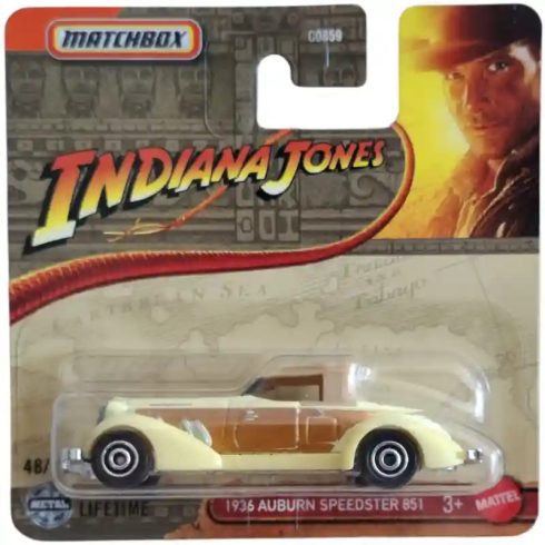 Mattel Matchbox Indiana Jones: 1936 Auburn Speedster 851 kisautó