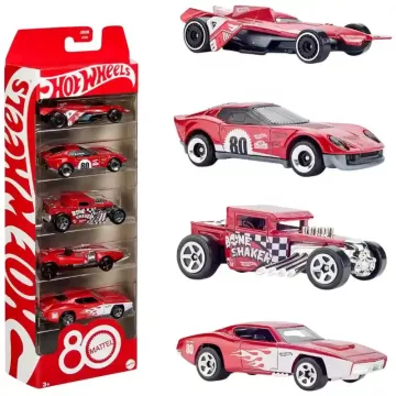 Mattel Matchbox kisautók 5 darabos szett - 80. évforduló