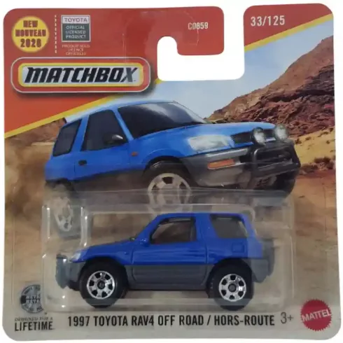 Mattel Matchbox 1997 Toyota RAV4 Off Road kisautó