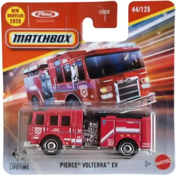 Mattel Matchbox Pierce Volterra EV tűzoltóautó kisautó
