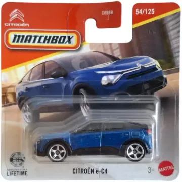Mattel Matchbox Citroën ë-C4 kisautó