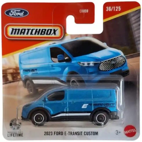 Mattel Matchbox 2023 Ford E-Transit Custom kisautó