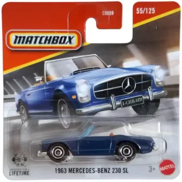 Mattel Matchbox 1963 Mercedes-Benz 230 SL kisautó